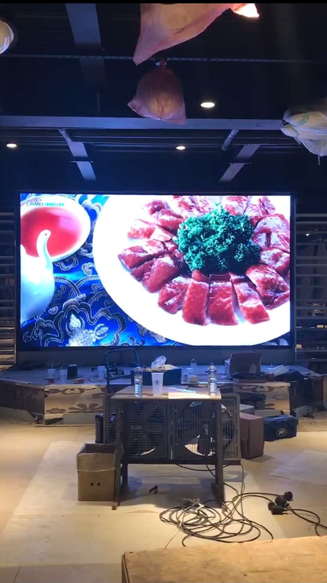 台湾台中 户内P4全彩屏  18平方