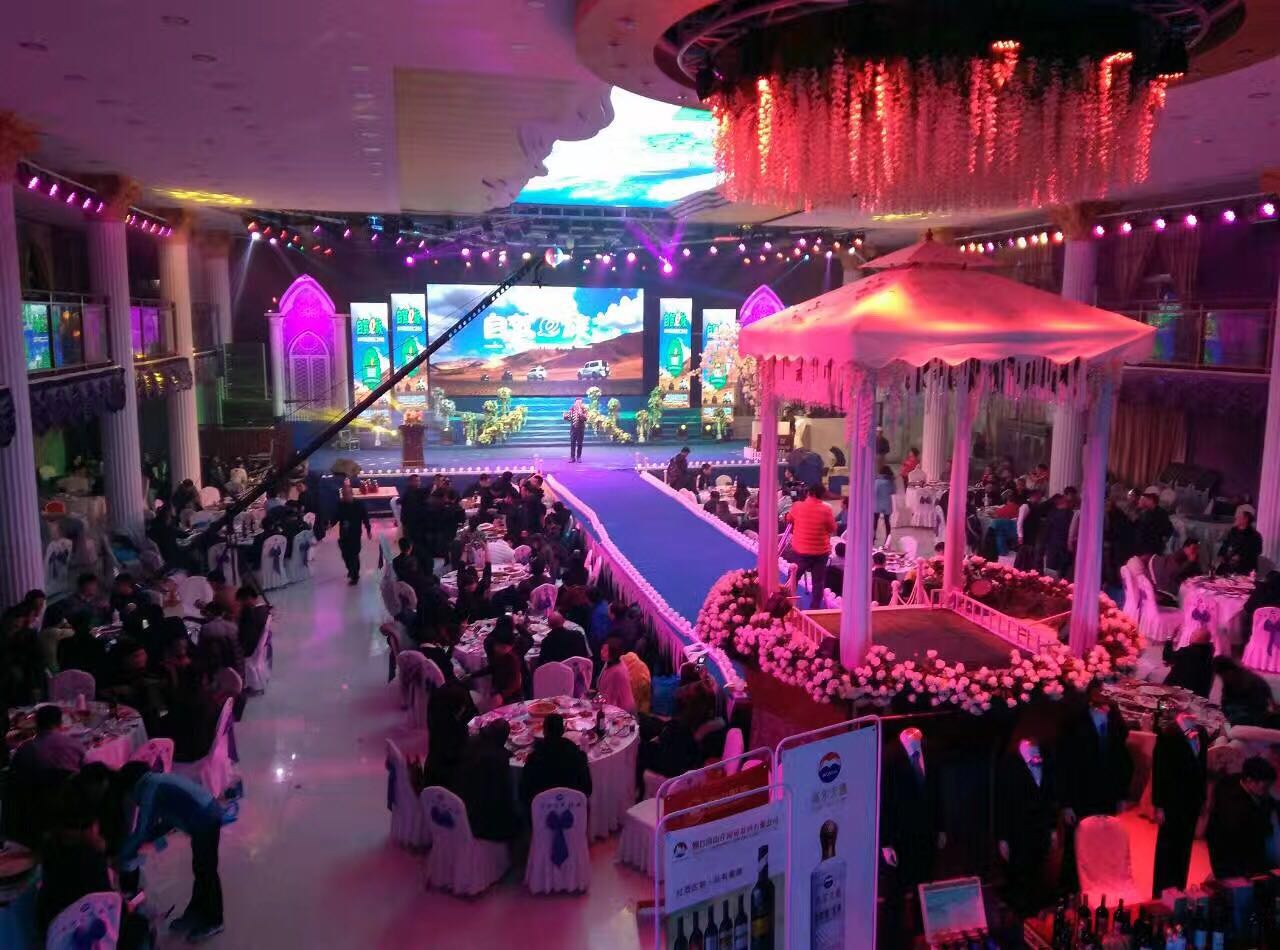 河北邢台 户内P6租赁屏  78平方