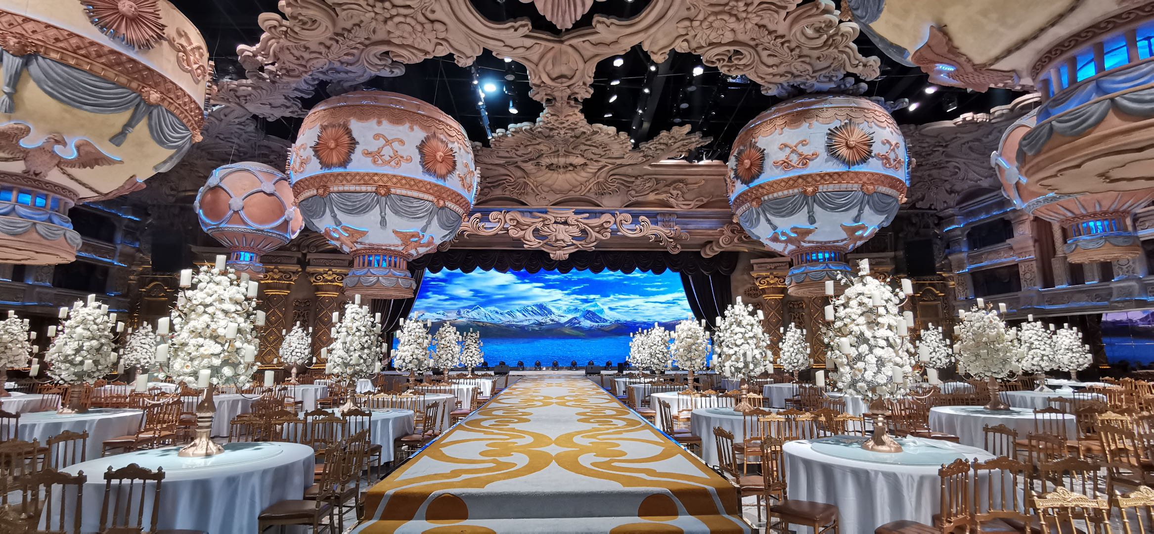 内蒙古巴彦淖尔  户内P5租赁屏  108平方