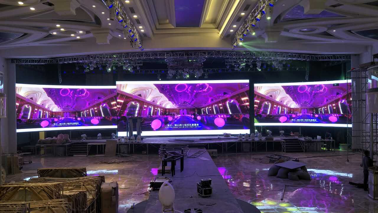 内蒙古巴彦淖尔  户内P5租赁屏  160平方